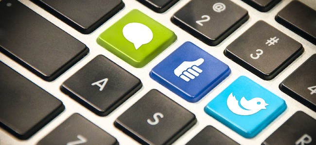 Social media keyboard