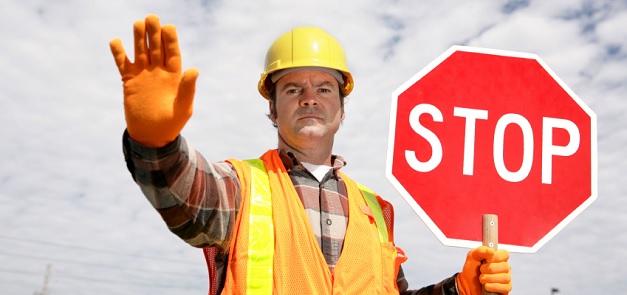 Stop - warning